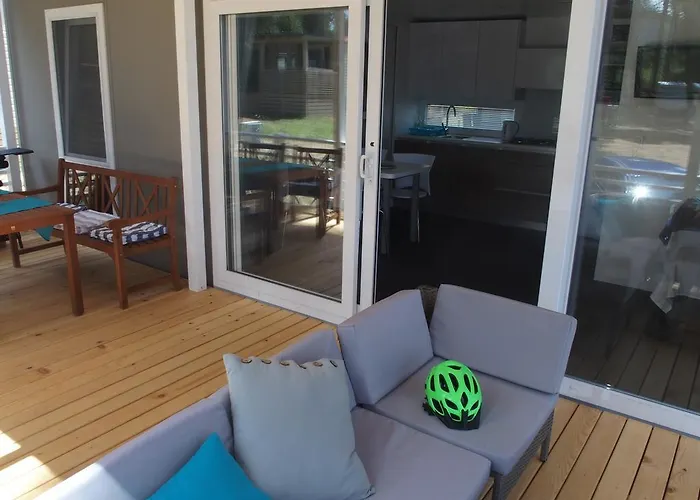 شقة Luxury Mobilehome Lucina Bay *